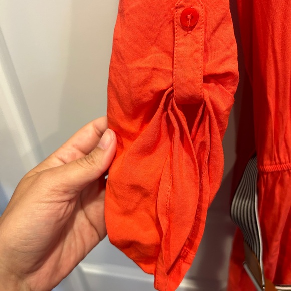 Women’s BCX Dress Size XL Belt & Button Front - Picture 4 of 11